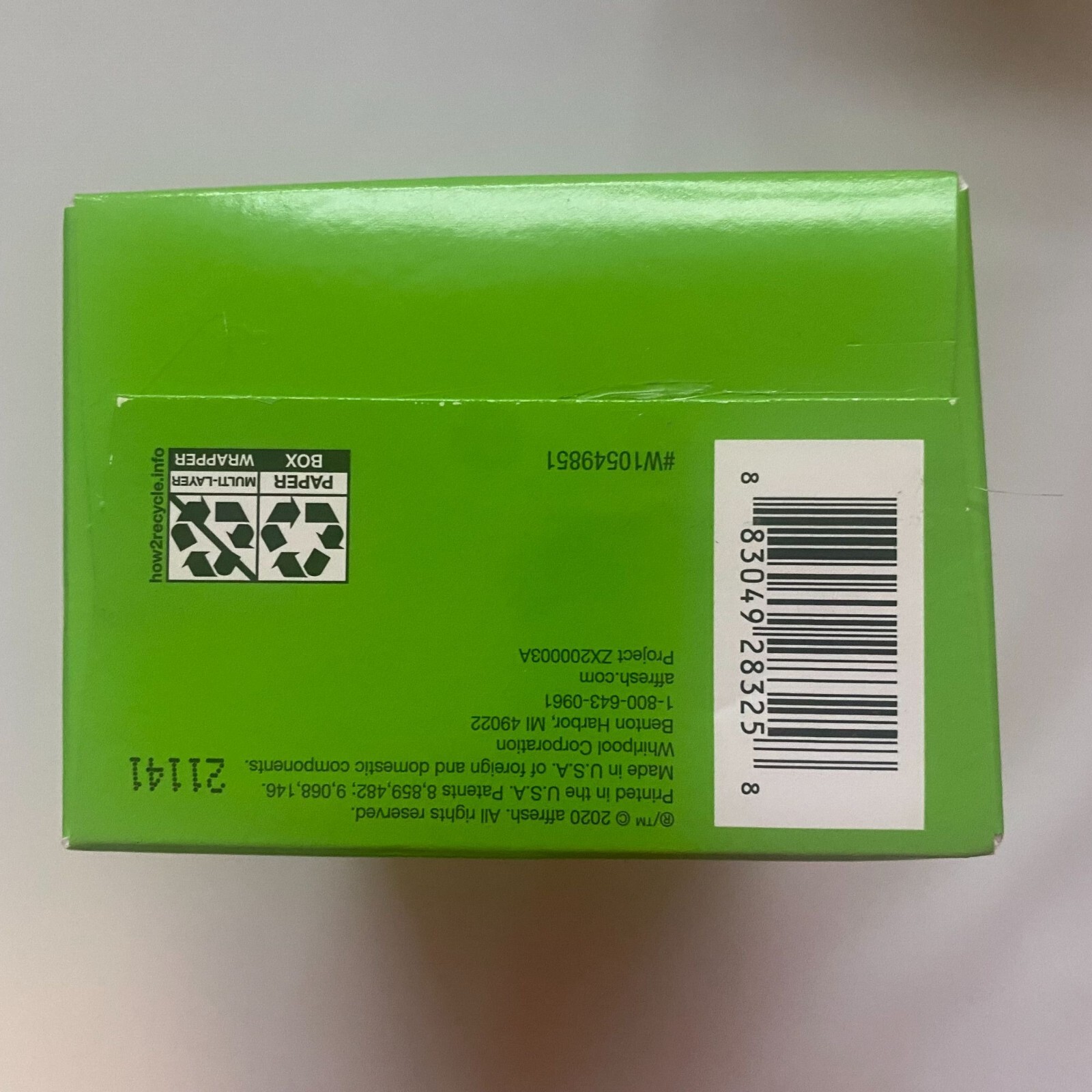 Affresh Dishwasher Cleaner Tablets Pack of 2 Dissolving Tablets Total 12 Tablets