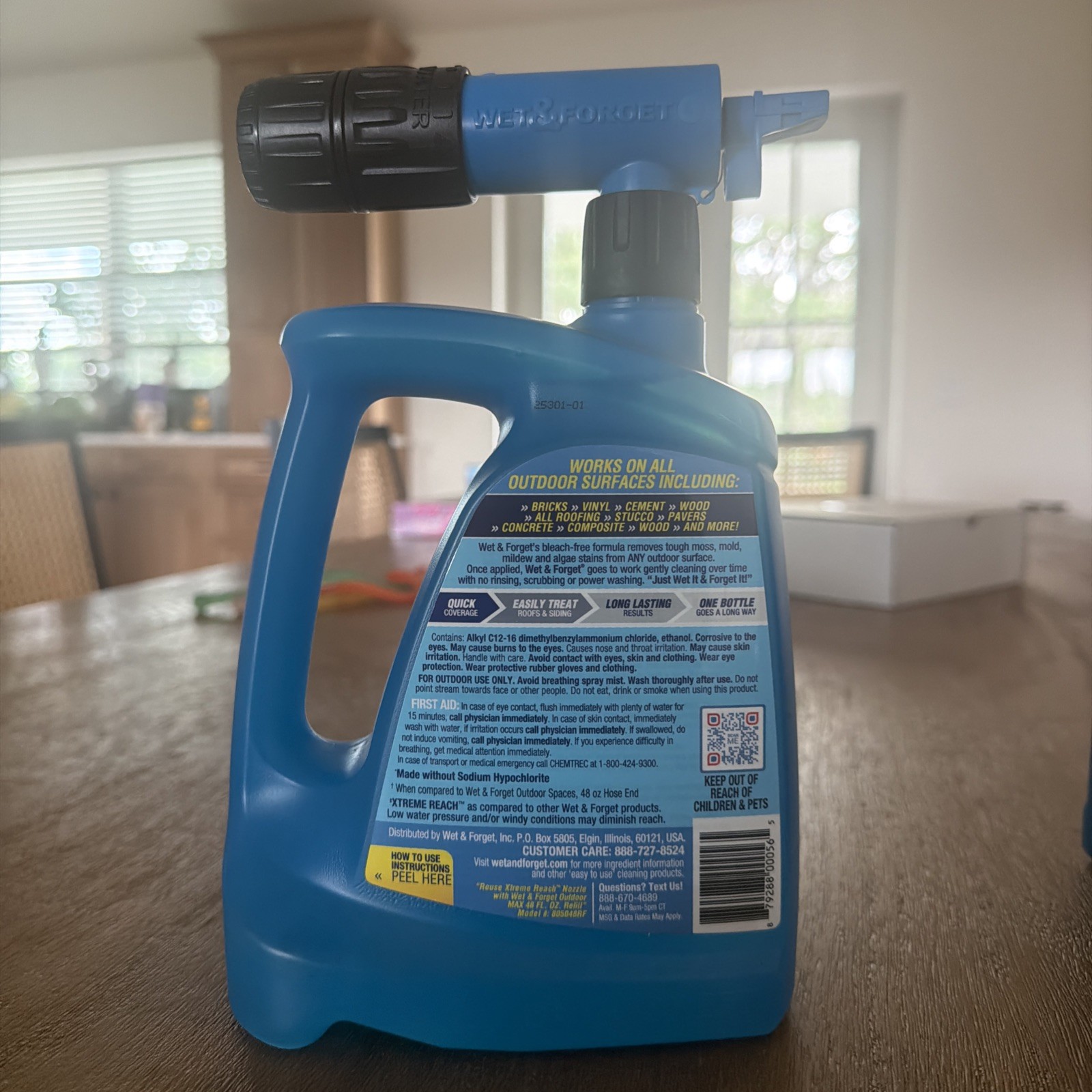 Wet & Forget outdoor max 48-fl oz Multi-surface Concentrated Outdoor Cleaner