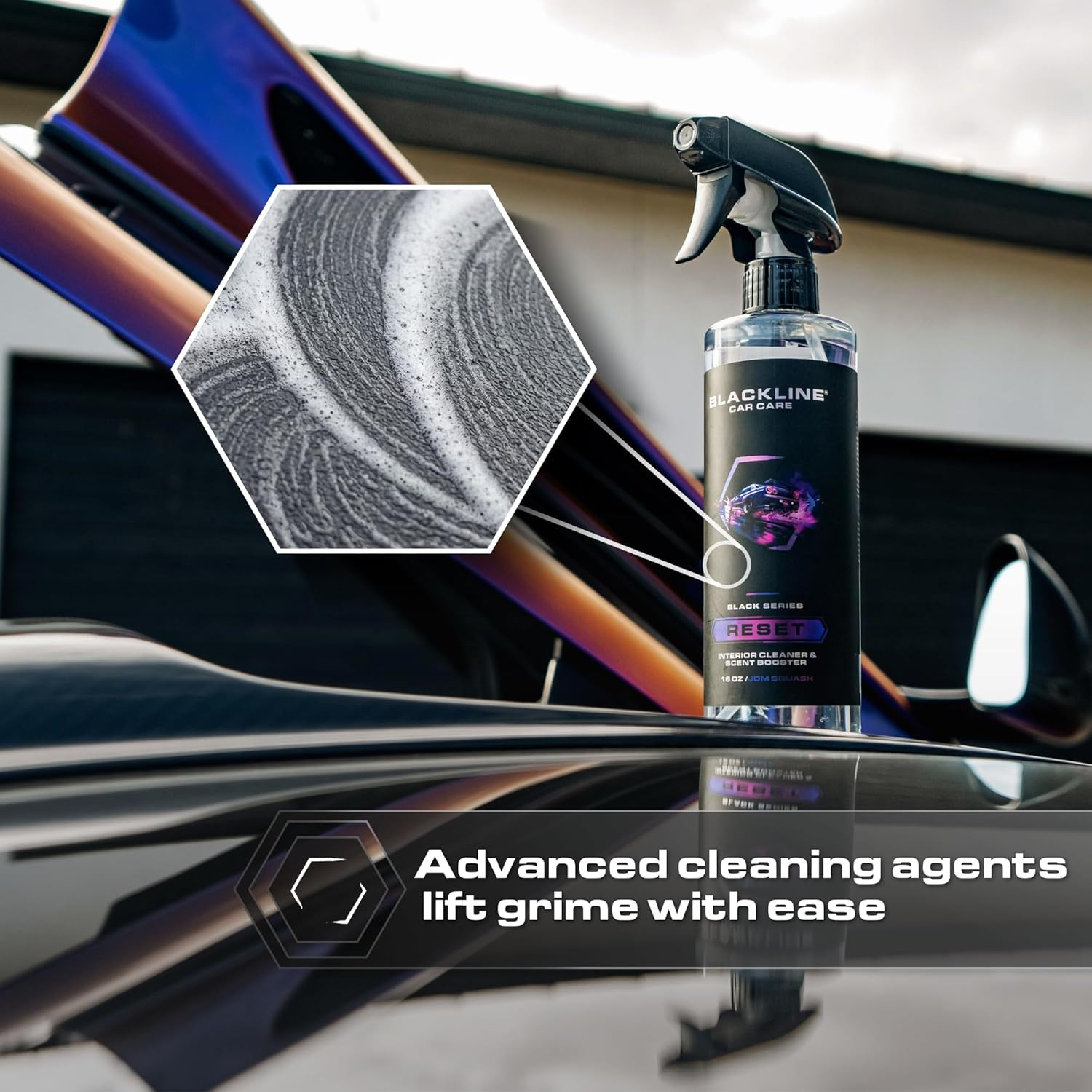 Luxury Scented Interior Cleaner Reset Deep Cleans & Deodorizes All Surfaces, Ph-