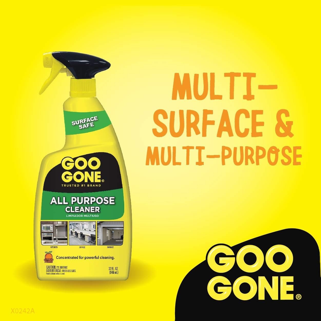 Natural All-Purpose Cleaner – 32 Oz – Multi-Surface Citrus Cleaning Spray
