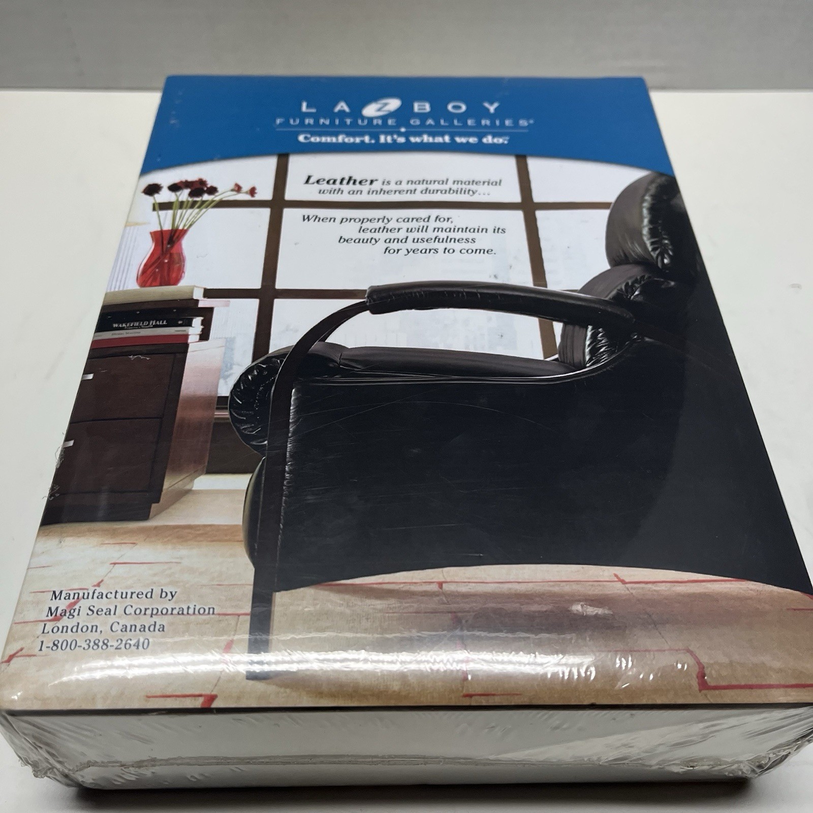 LAZBOY Leather Care Kit – Sealed in box.