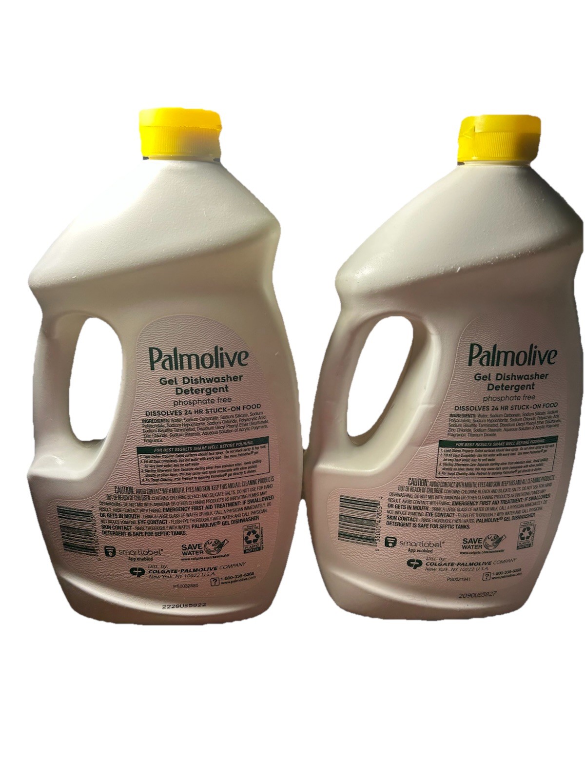 2 Palmolive Gel Dishwasher Detergent Lemon Splash 45 oz Shelf Ware See Images 🚨