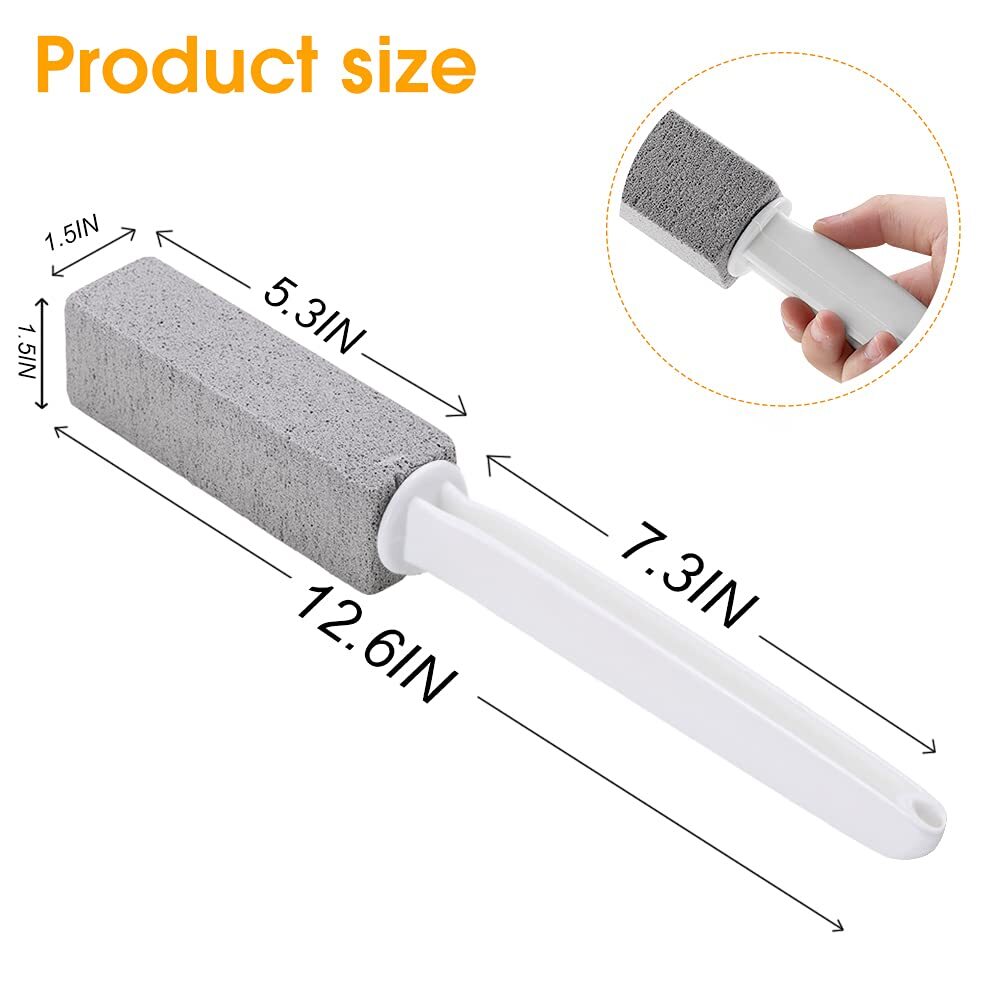 2 Pack Toilet Cleaner Hard Water Build Up Remover With Ergonomic Handle Toilet B