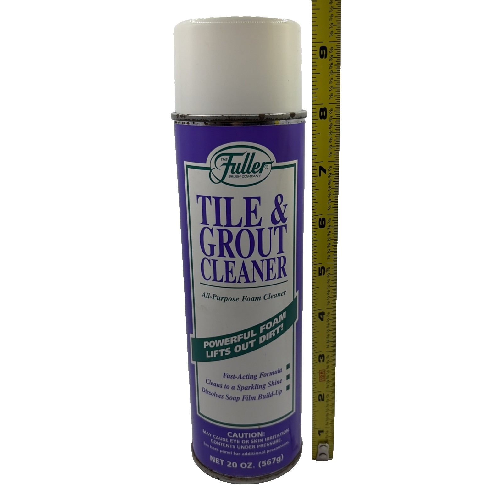 Vintage Fuller Brush Grout And Tile Cleaner All Purpose Foam Cleaner 20oz Prop