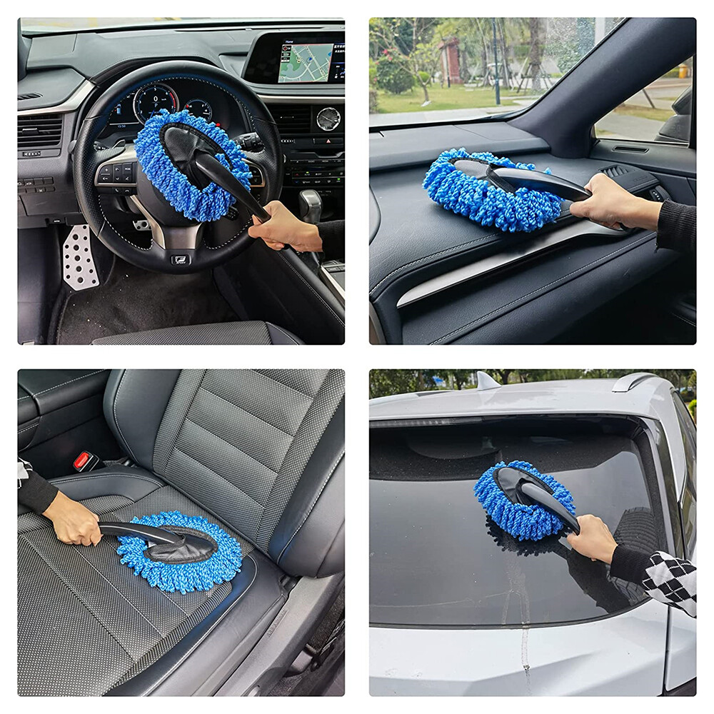 Vehicle Auto Car Truck Microfiber Duster Dusting Cleaning Wash Brush Cling Tool