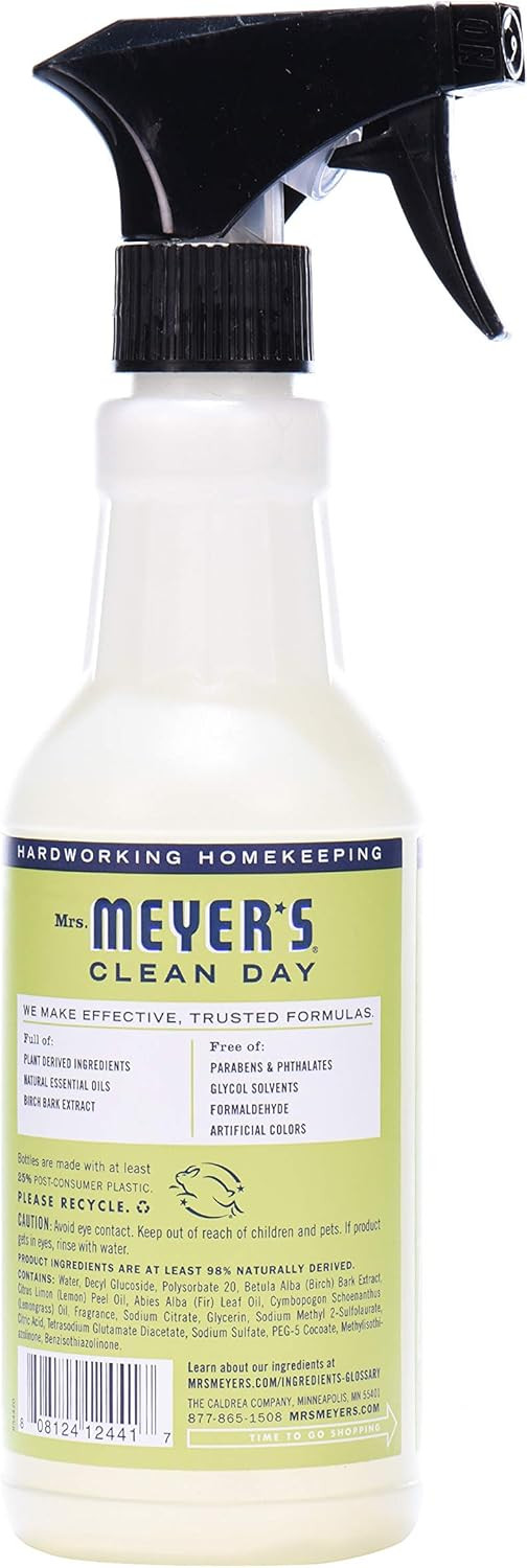 Mrs Meyer’s Clean Day Lemon Verbena Multi Surface Cleaner 16 Fl Oz