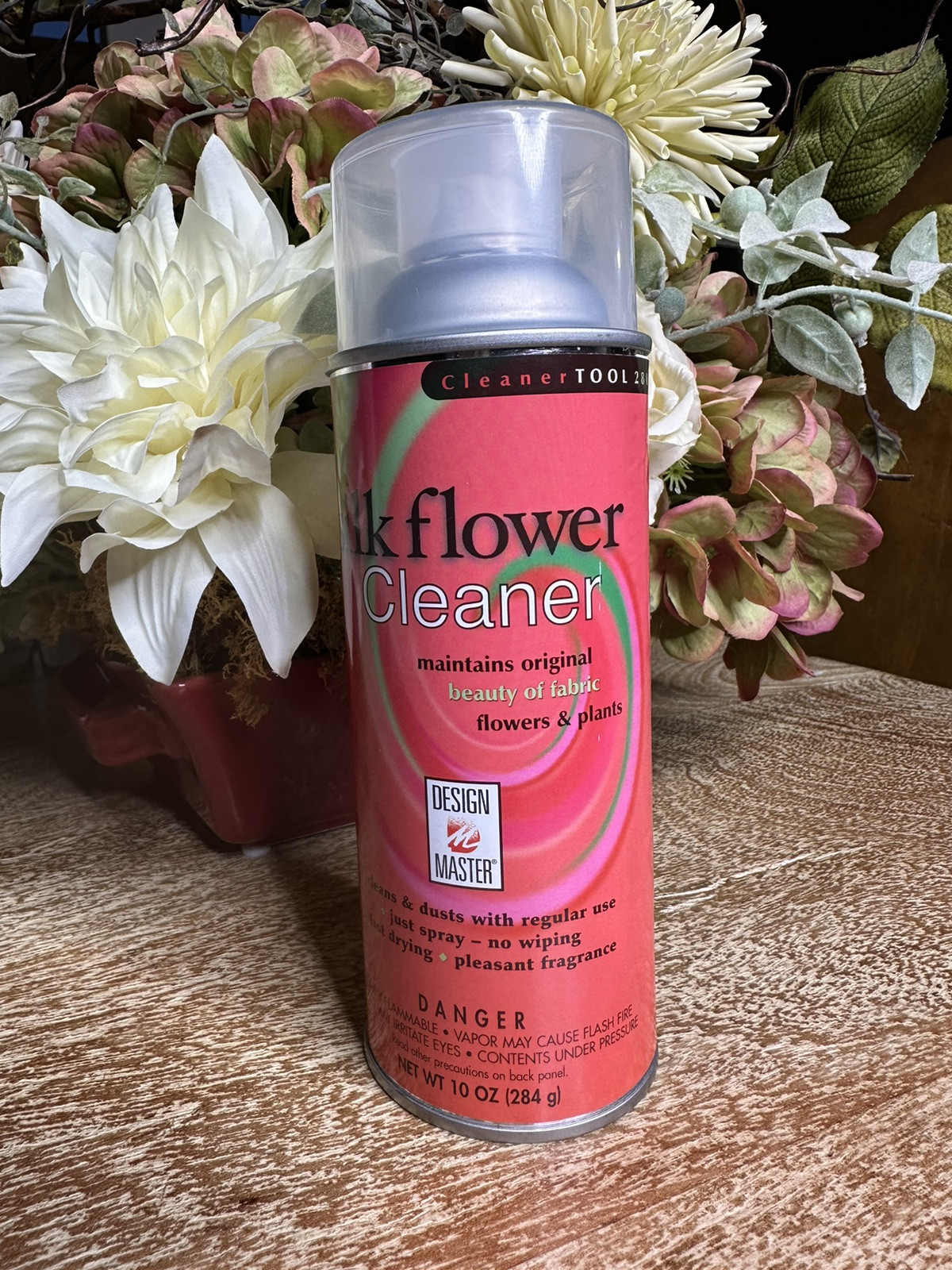 Cleaner Tool 280 Silk & Dried Flower, Cleaner Spray – 10 oz by Design Master NEW