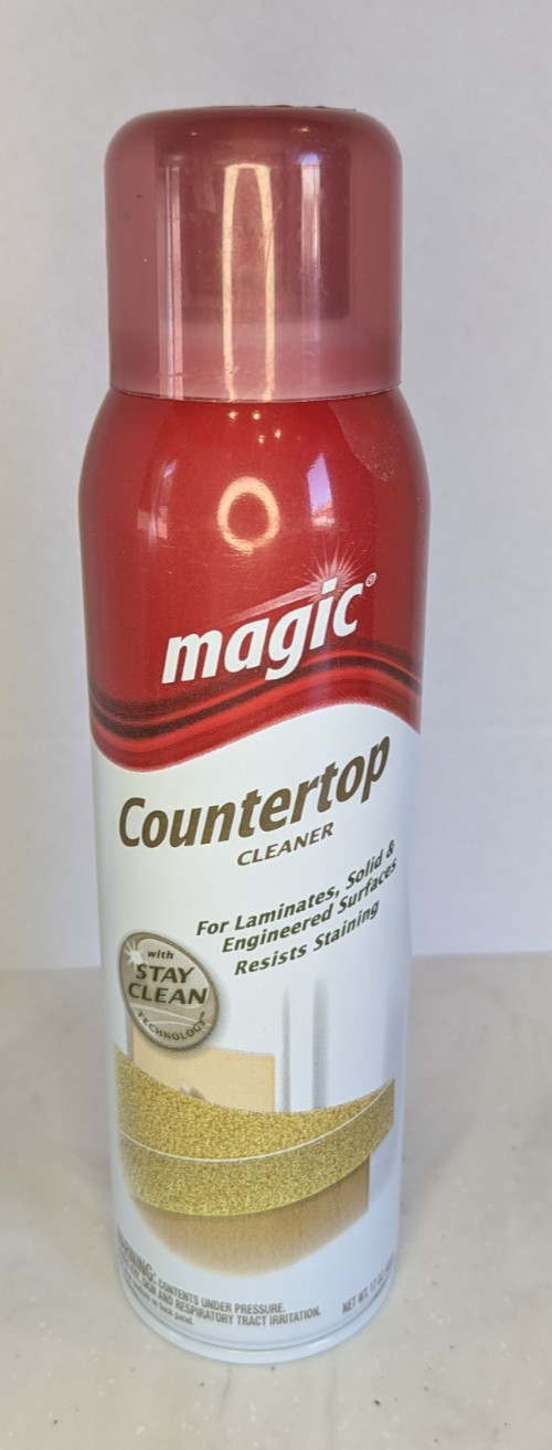 MAGIC COUNTERTOP CLEANER FOR LAMINATE 17 OZ *Partial Bottle Approx. 50% Full