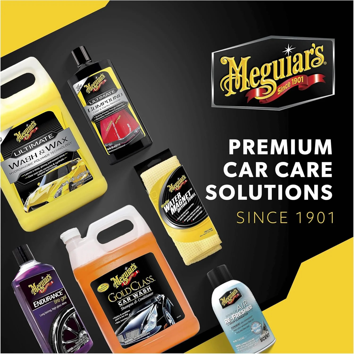Meguiar’s Deep Crystal Car Wash – Car Wash Shampoo that Cleans Paint, 64 oz.
