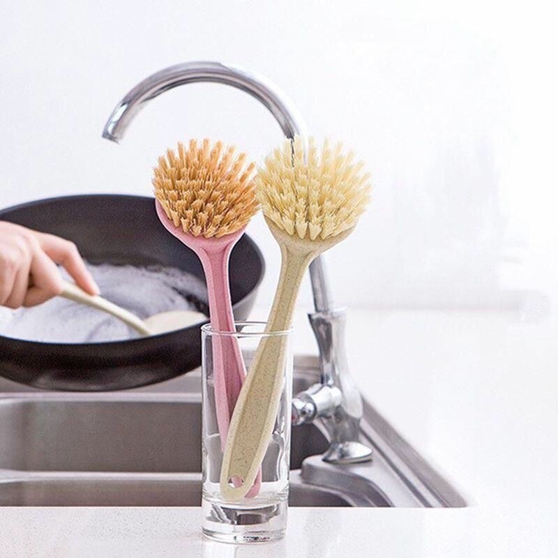 Practical cleaning brush for kitchen utensils