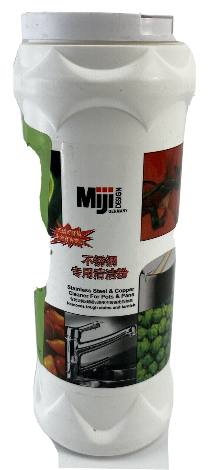 MIJI Bon Ami KIeen King Stainless Steel & Copper Cleaner for Pots & Pans 14 oz