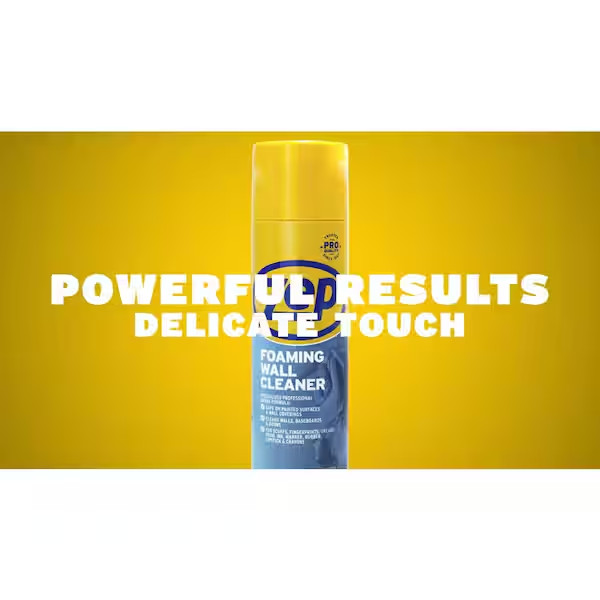 Foaming Wall Cleaner 18 Oz 2 Pack Removes Stain Without Damaging finishes