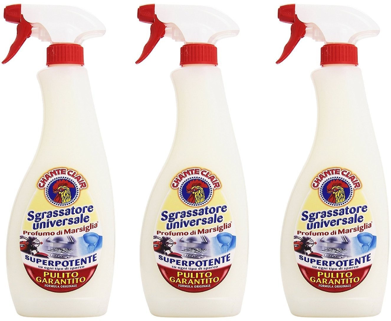 Chante Clair Fettlöser / Sgrassatore Superpotente 25.36 Fl Oz (Pack of 3)