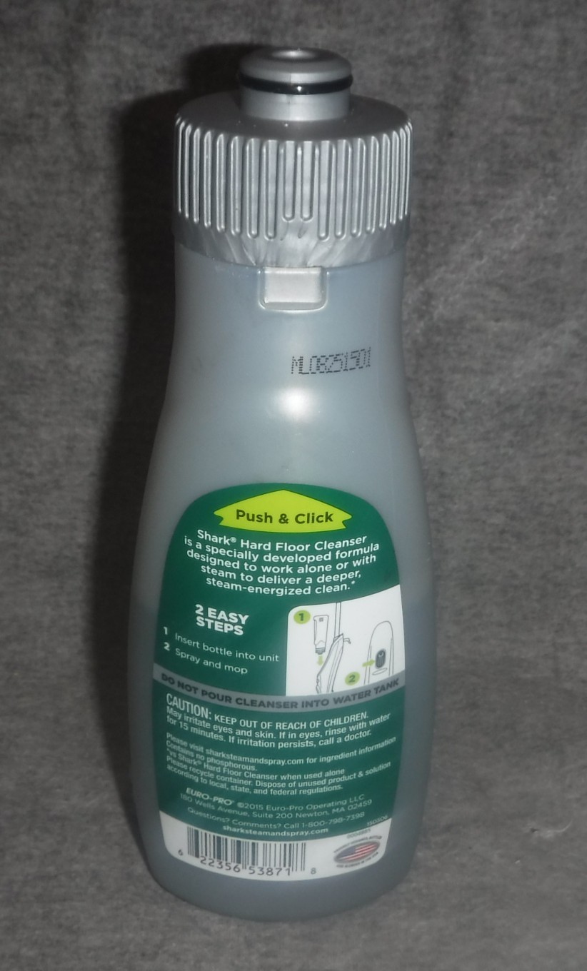 Shark Hard Floor Cleanser Bottle – Half-Empty/Reusable