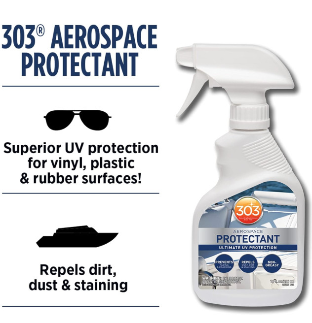 303 Aerospace Protectant 10 OZ Spray VINYL RUBBER PLASTIC LEATHER BOAT 30305