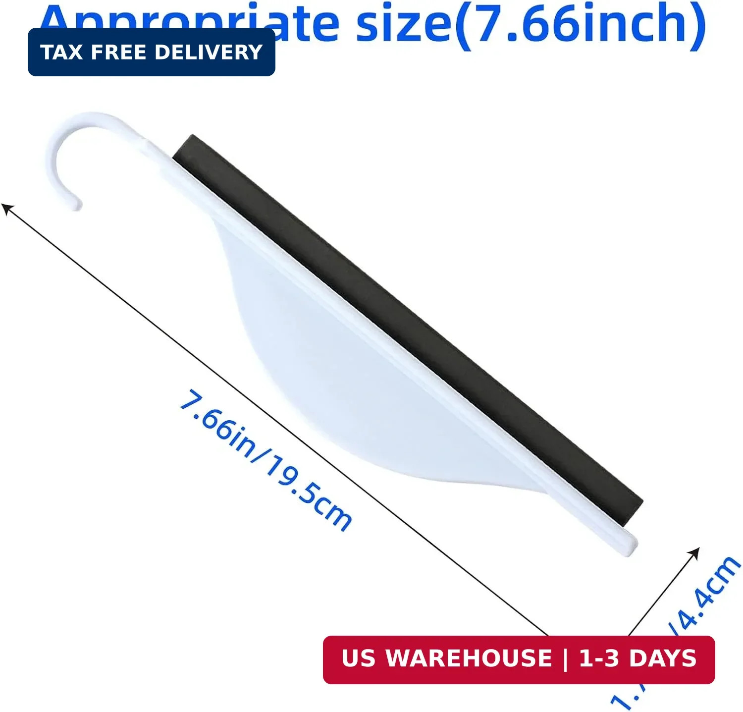 2 Packs Small Shower Squeegee for Glass Doors,Squeegee for Shower Glass,mini Bat
