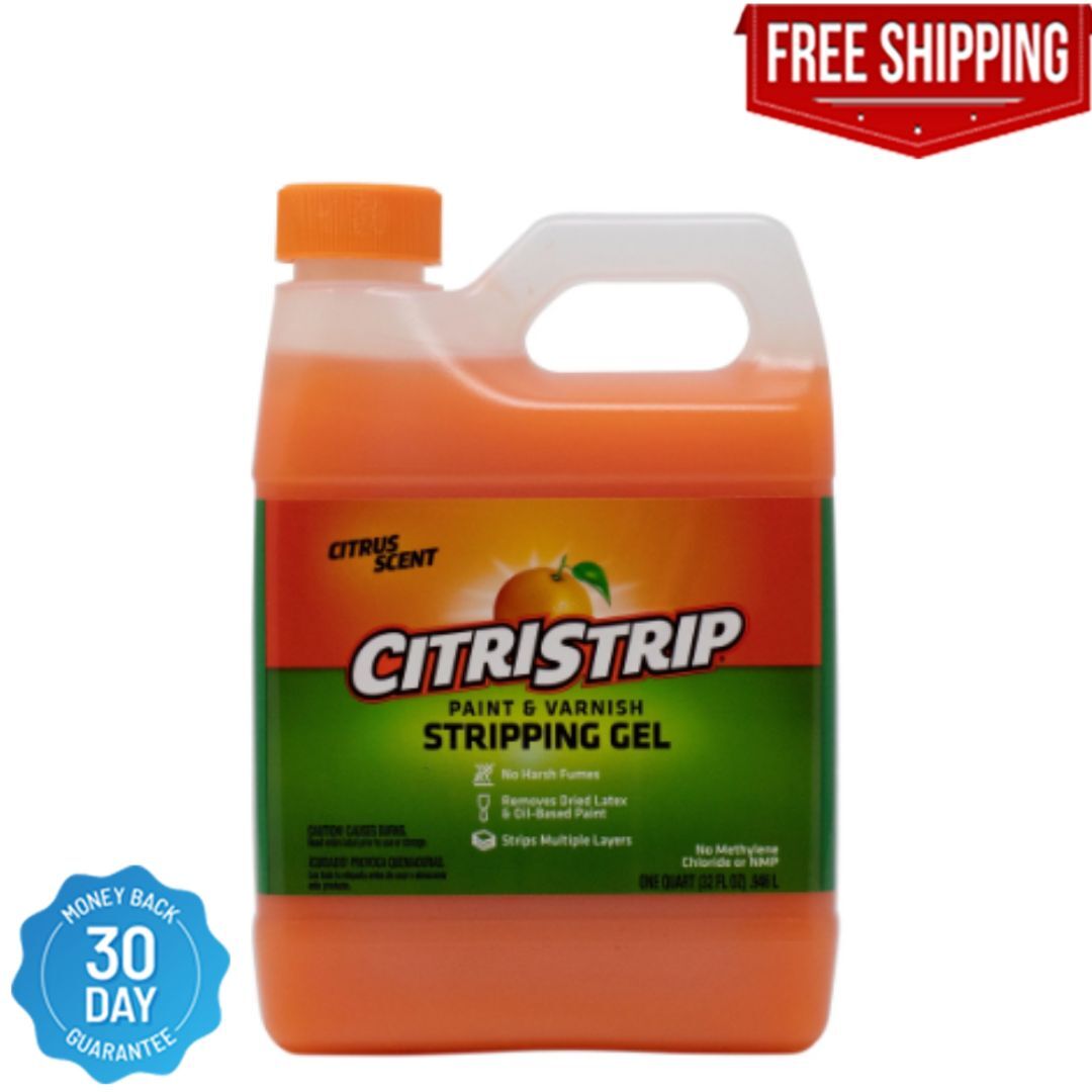 CitriStrip Paint & Varnish Stripping Gel, Citrus Scent, 1 Quart.Best Price
