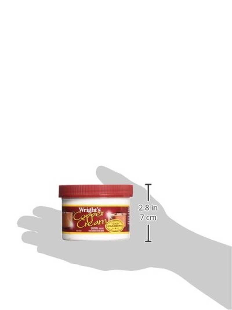 Wright’S Copper, Brass Cream Cleaner – 8 Ounce