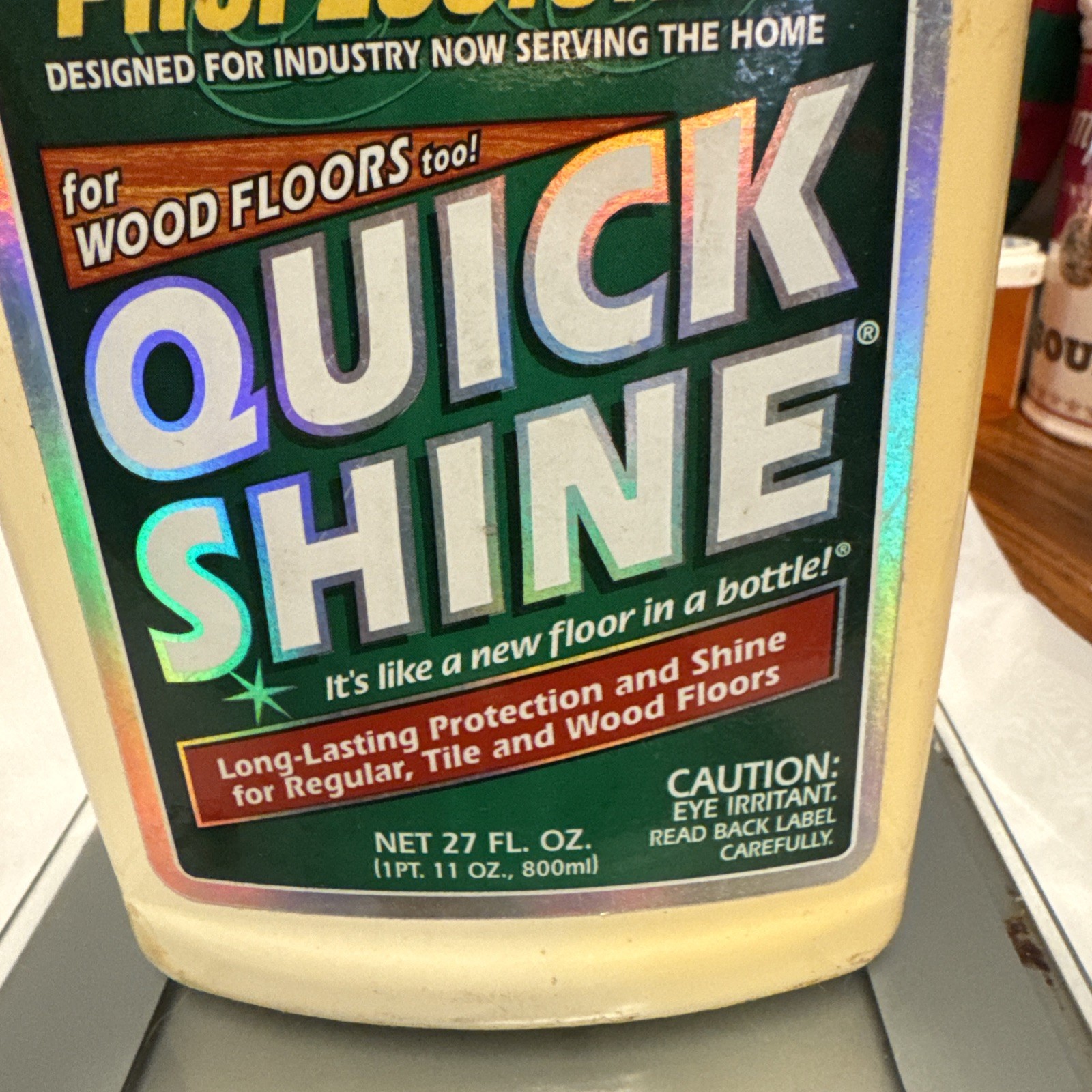 Quick Shine Professional Floor Cleaner 27 Oz Bottle. 77777