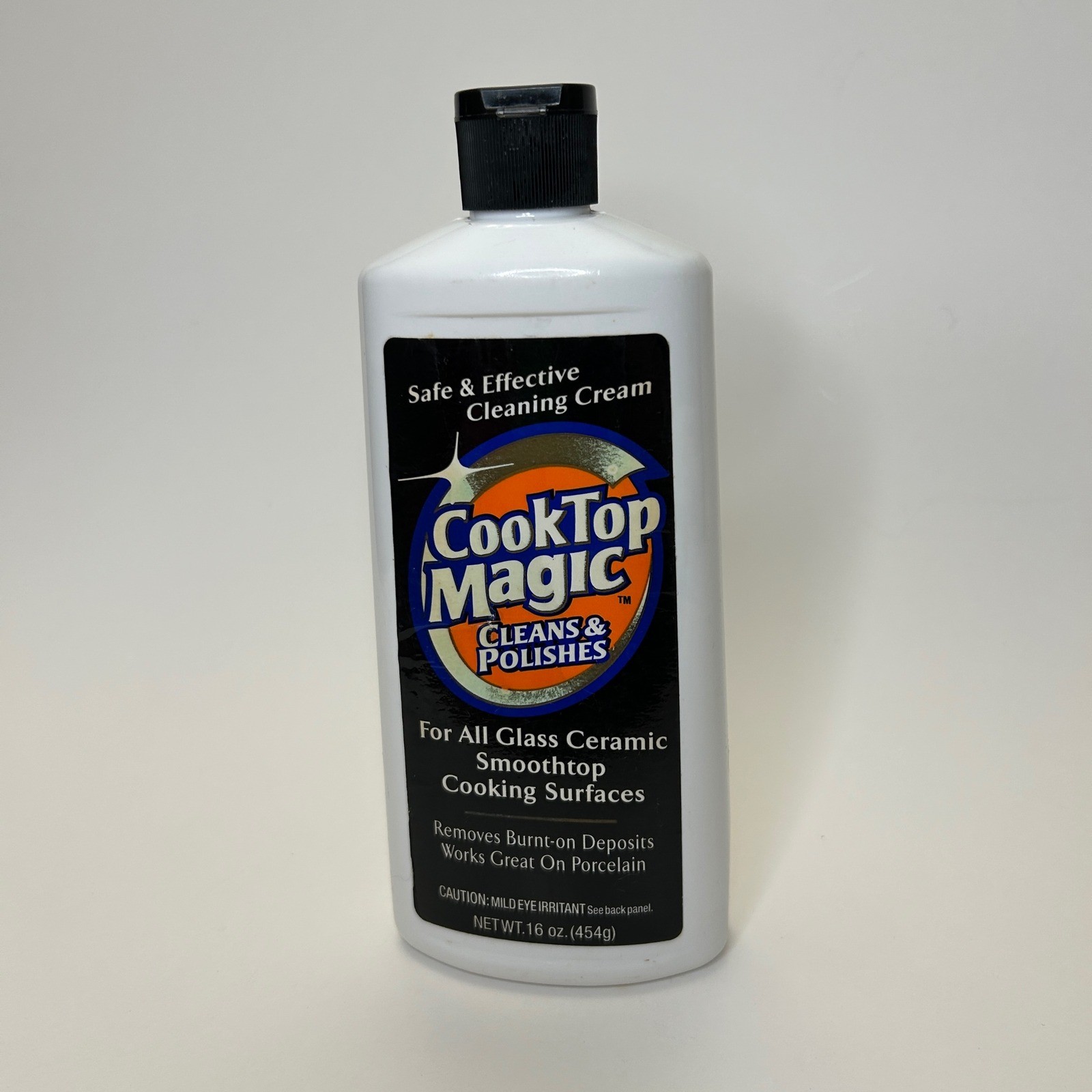 CookTop Magic Safe Cleaning Cream for Glass Ceramic Smooth Cooktops 16oz Vtg new