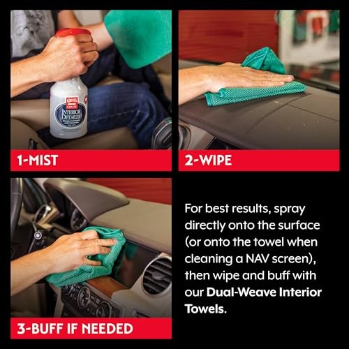 Interior Detailer, Light-Duty Car Cleaner for All 22 Fl Oz (Pack of 1)