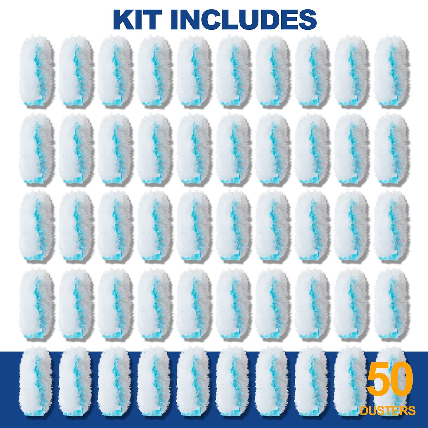 Lanarp 360 Duster Refills Swiffer Refill Kit 50 Dusters Cleaning Home Car Heavy