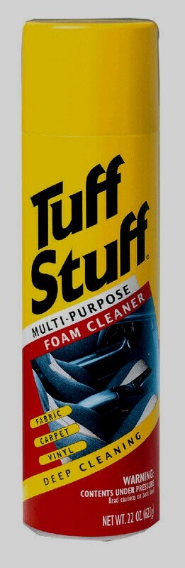 2~ Tuff Stuff Carpet Fabric Vinyl Multi-Purpose Cleaner Foam 22oz Deep Clean Car