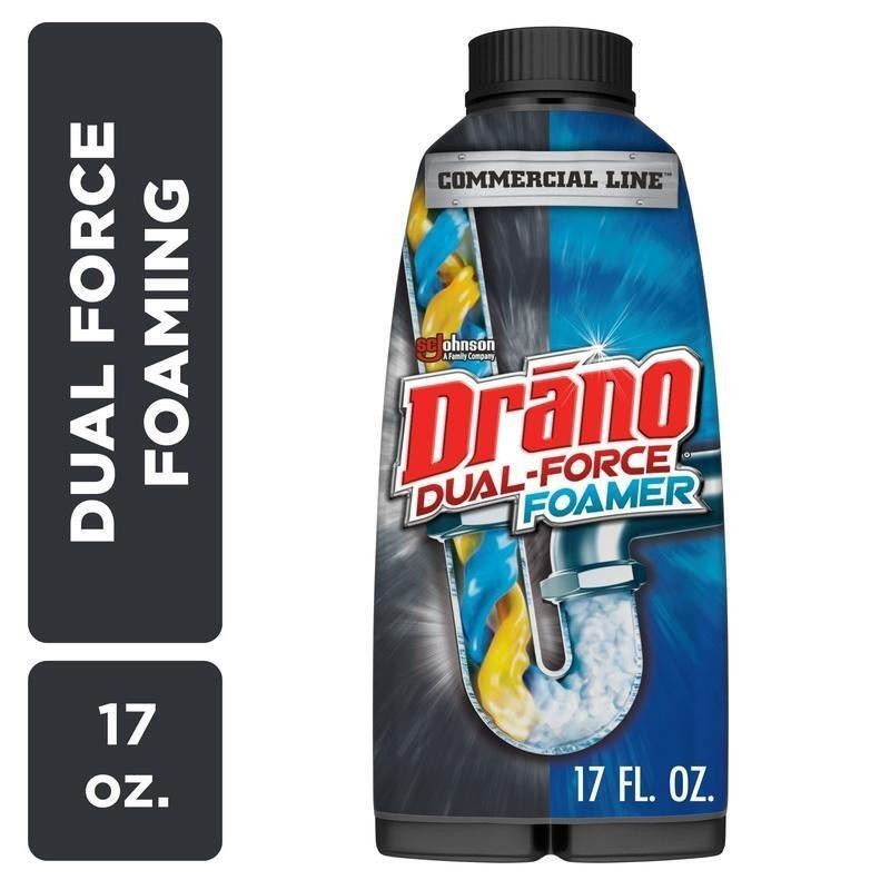 Foaming Drain Clog Remover Powerful Hair & Odor Eliminator Safe All Pipes New