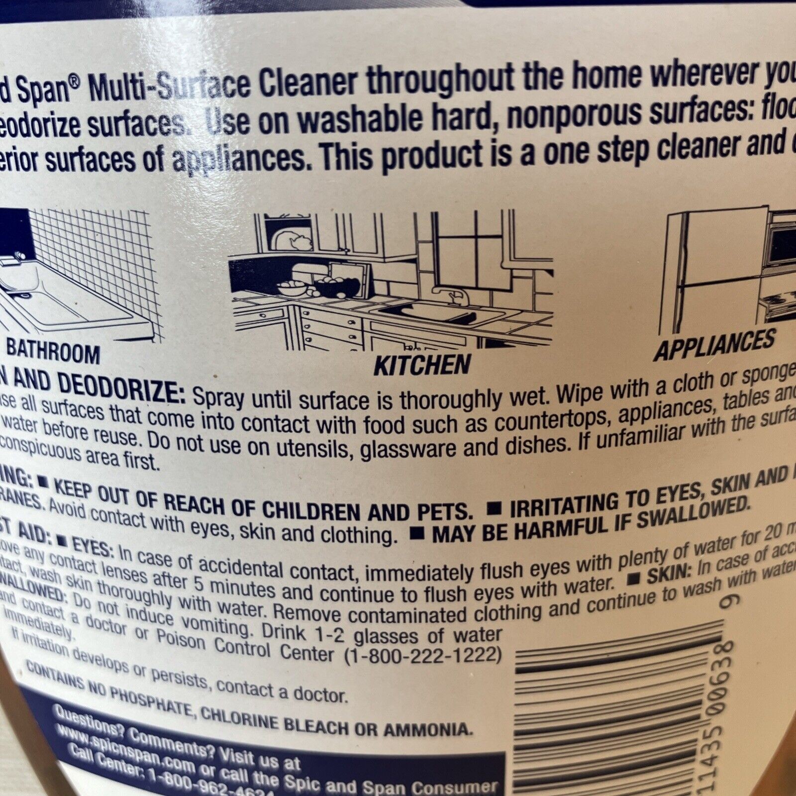 Spic And Span Pumpkin Spice Multi-surface Cleaner 22 Fl Oz RARE HTF