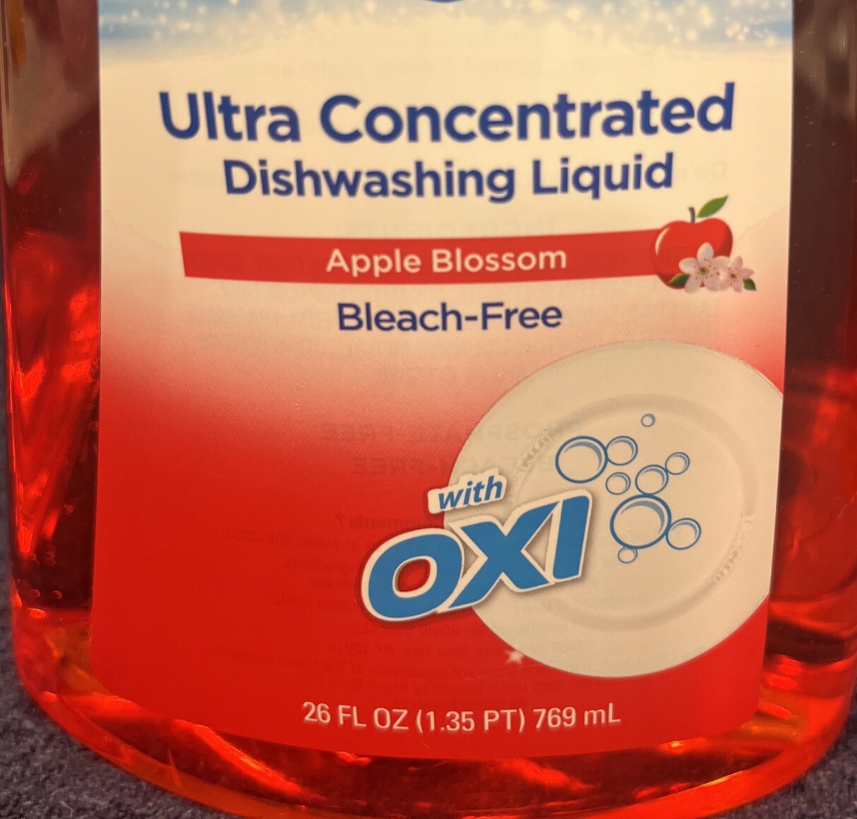 2 -Clorox Ultra Concentrated Dishwashing Liquid W/Oxi Apple Blossom 26 Oz Each