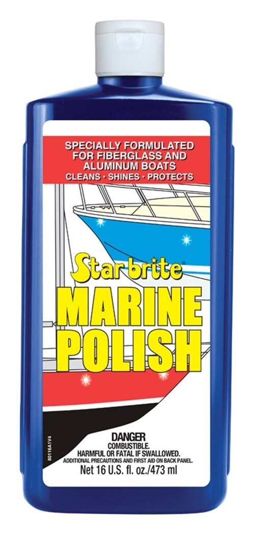 Star Brite 80116 Marine Durable-Formula 16 oz. Polish Liquid 1.75 L x 3.5 W in.
