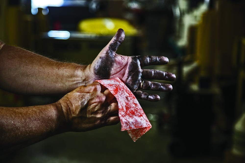 Proferred T99001 Hand and Tool Wipes Heavy Duty Degreasing – Waterless