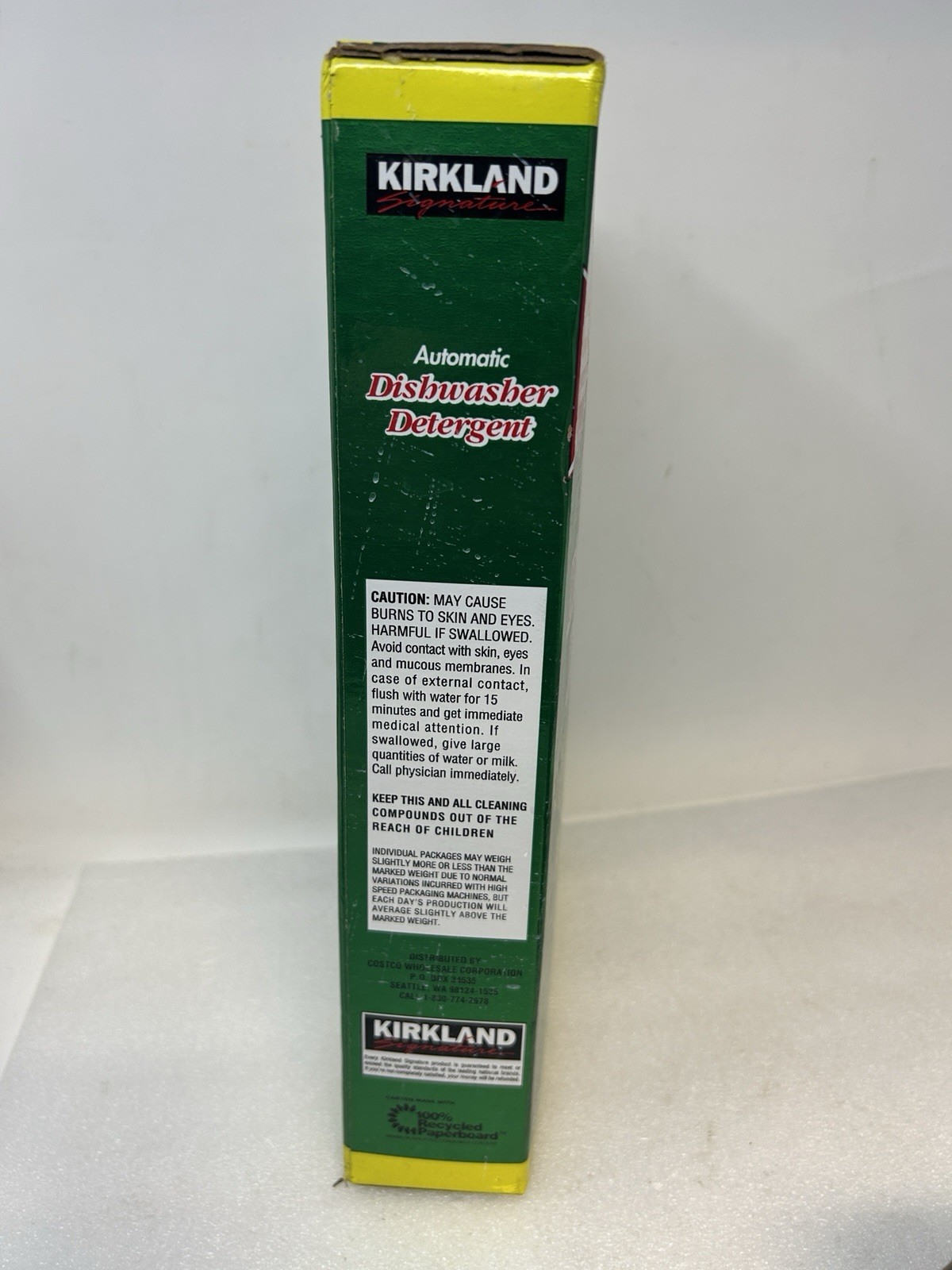 Kirkland Automatic Dishwasher Detergent 100oz Lemon Scent DISCONTINUED