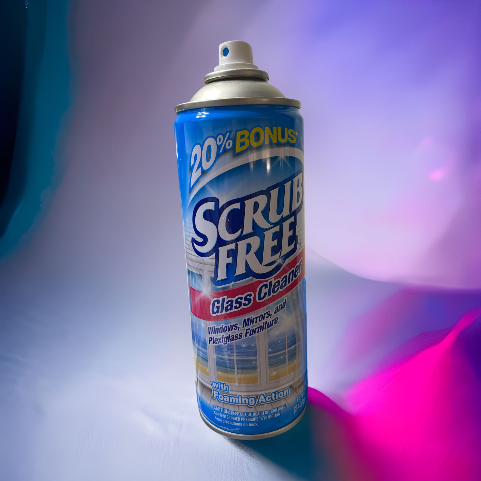 Scrub Free All Purpose Glass Cleaner with Foaming Action Pack of 4