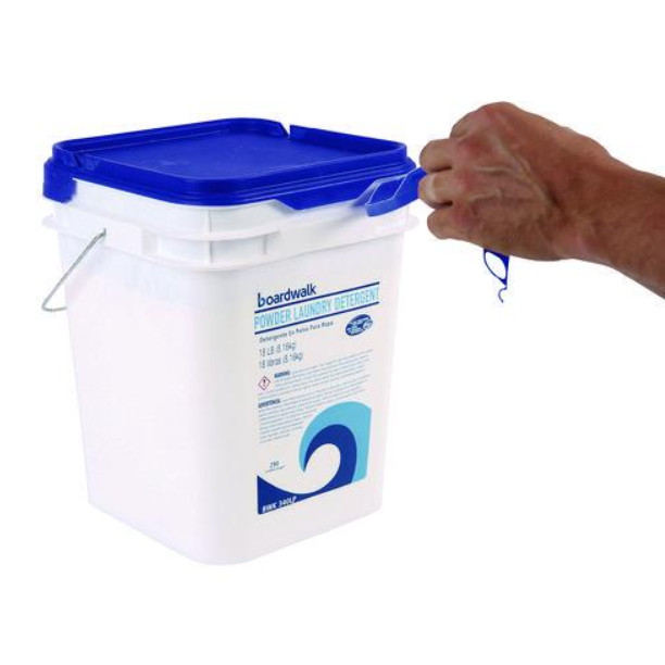 Boardwalk Powder Laundry Detergent Low Foam Crisp Clean Scent 18 lb Pail New