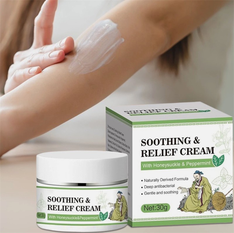 5X Soothing & Relief Cream Natural Herbal Cream Gentle Instant Soothing(-20%OFF)