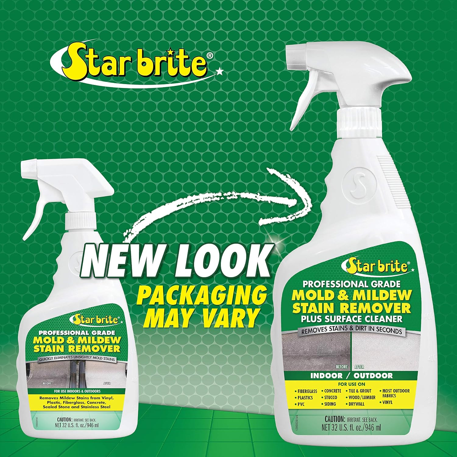 Professional Grade Mold & Mildew Stain Remover – 32 OZ (120032)