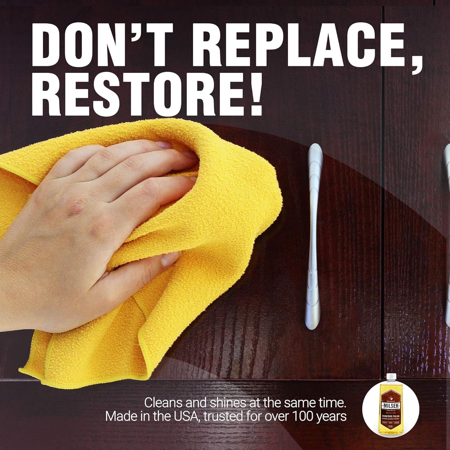 Furniture Polish and Wood Cleaner with Lemon Oil – Multipurpose Solution for …