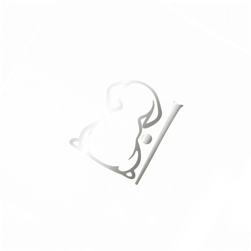 Cartoon Back Windshield Wiper Sticker With Dog Figure For Auto Glass PVC Decors