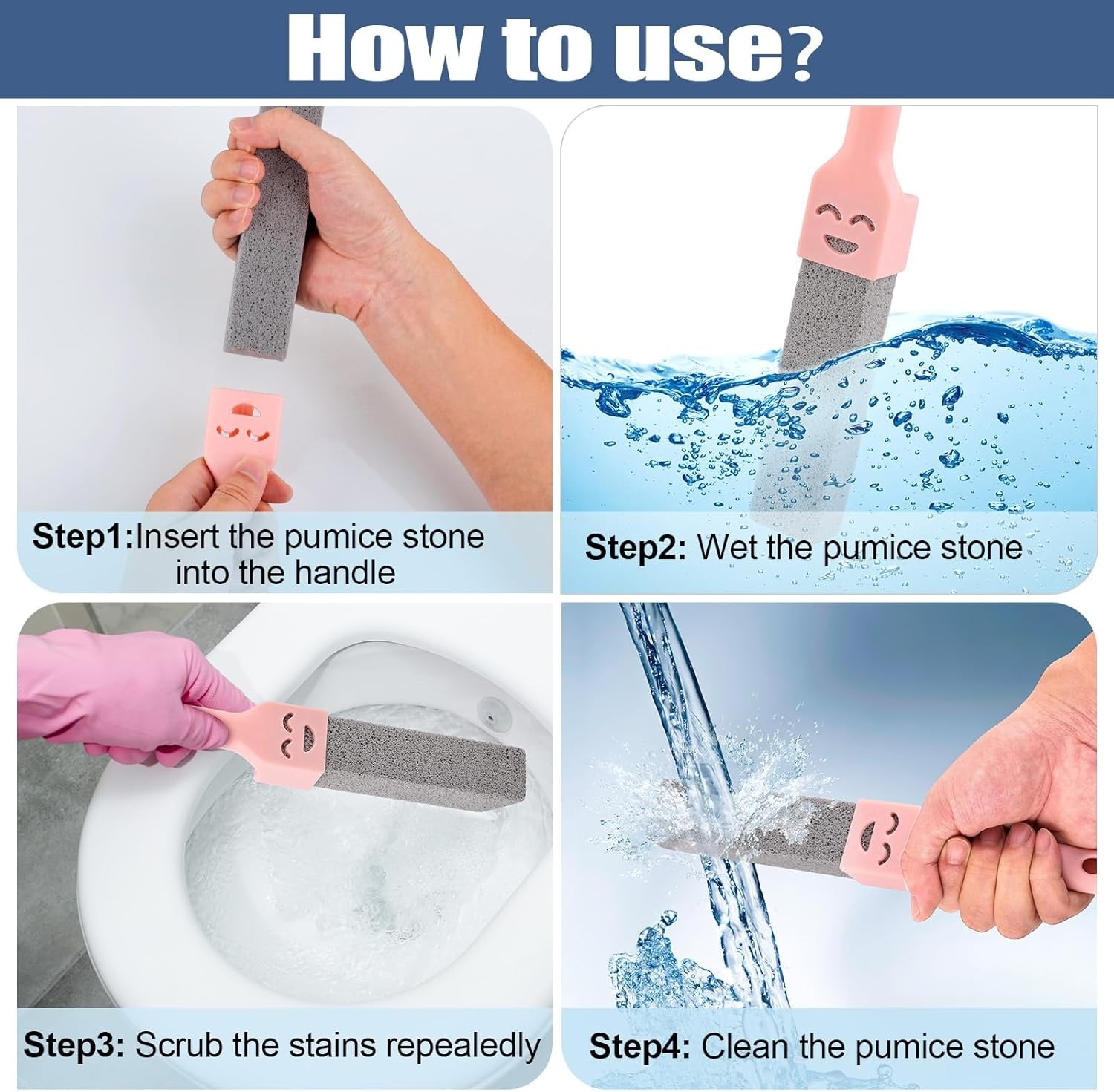 68 Pack Pumice Scouring Sticks – Bathroom & Kitchen Cleaner