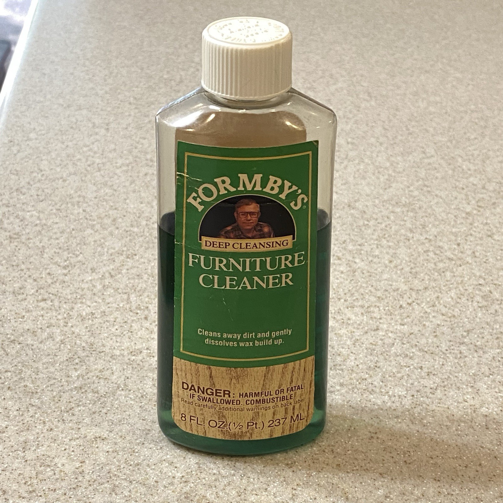 Vintage Formbys Deep Cleansing Furniture Cleaner 8 oz Discontinued 1/2 Full