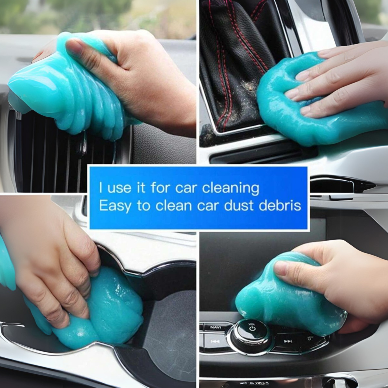 1 Pc Cleaning Gel Car Magic Dust Remover Glue Keyboard Cleaner Multi-Use Gel