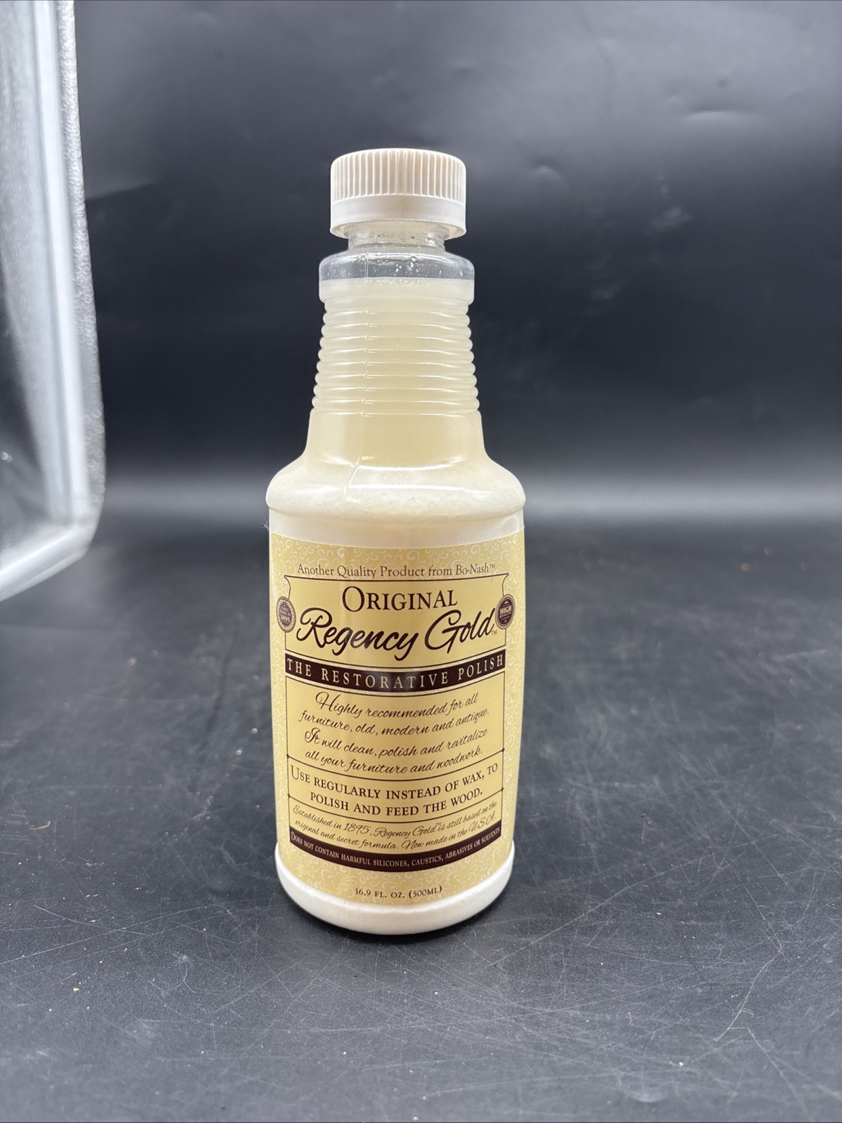 NEW & SEALED Original Regency Gold Professional Restorative Wood Polish 16.9oz