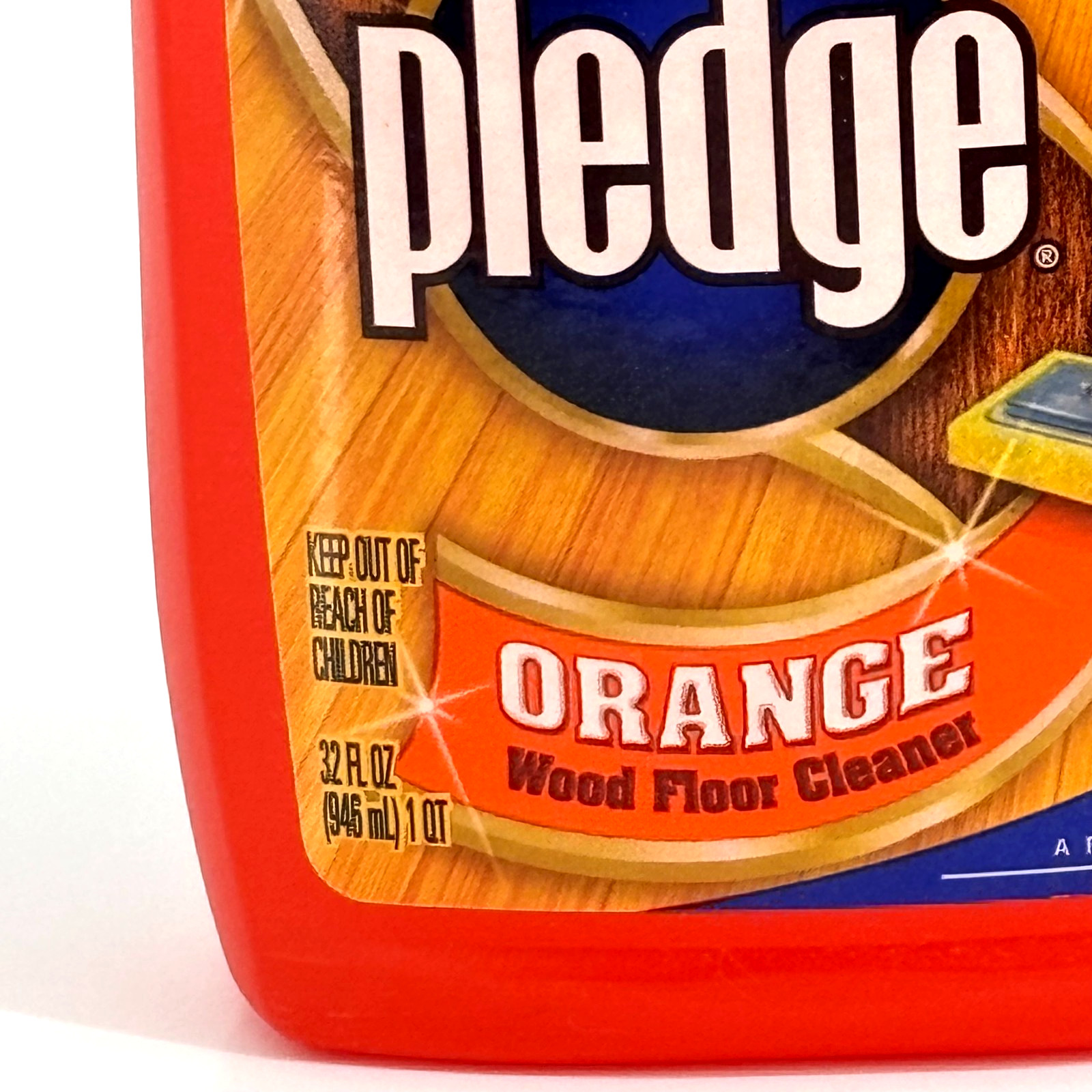 Pledge Citrus Orange Wood Floor Cleaner 32 fl oz New/Retired Product