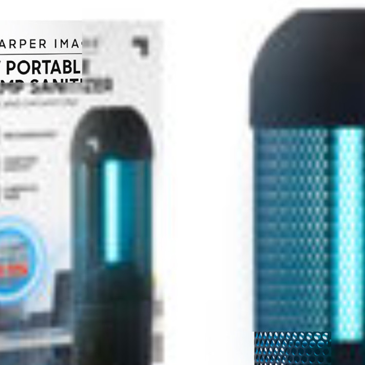 Sharper Image UV Portable Cleaning Lamp for your home and auto