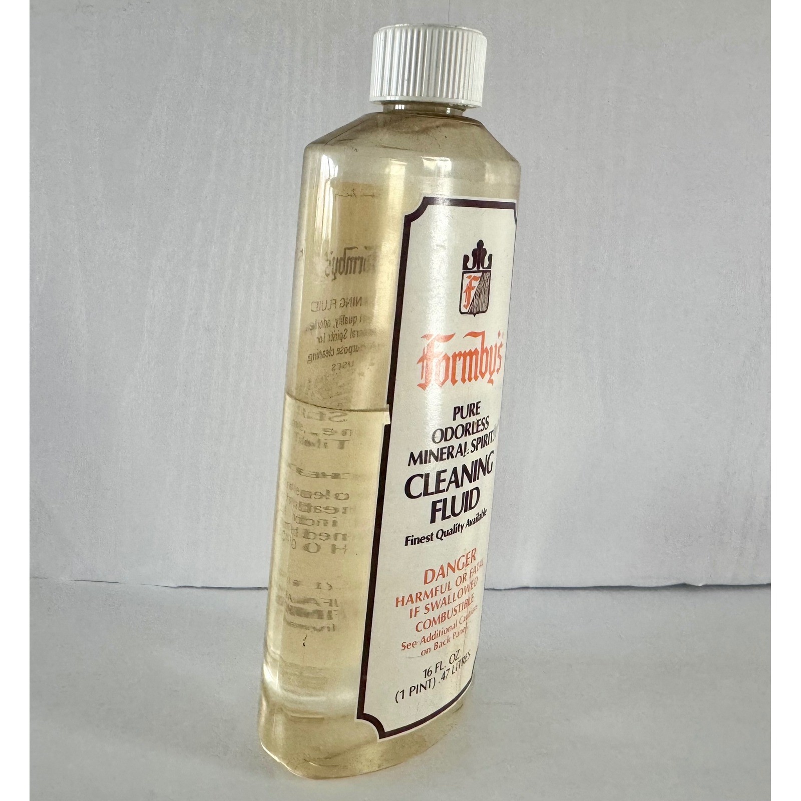 Formbys Pure Odorless Mineral Spirit Cleaning Fluid 16 Fl Oz