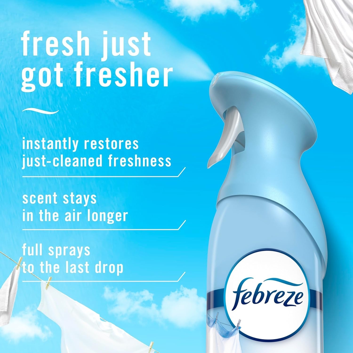 Air Mist, Air Freshener Spray, Odor Fighting Room Spray, Deodorizer 8.1oz, 2ct