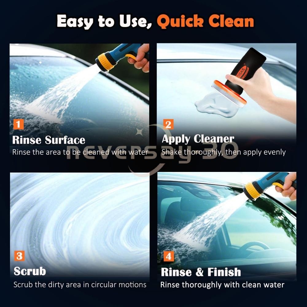 2026 New For Car Window Glass Automotive Oil Film Cleaner Car Windshield Cleaner