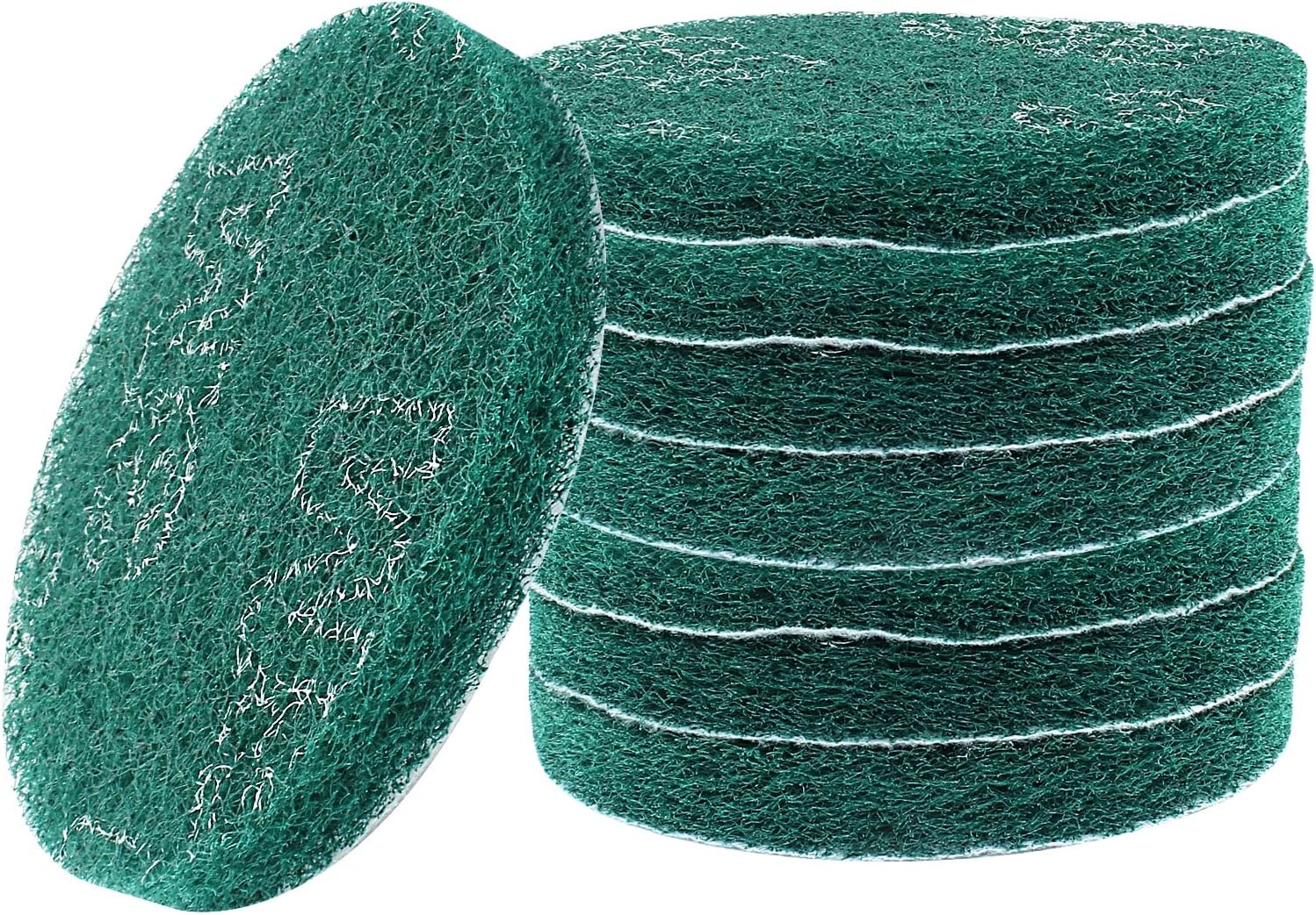 8Pcs Scrub Pads Round Scrubber Scouring Pads Abrasive Scuffing Tool for Home …