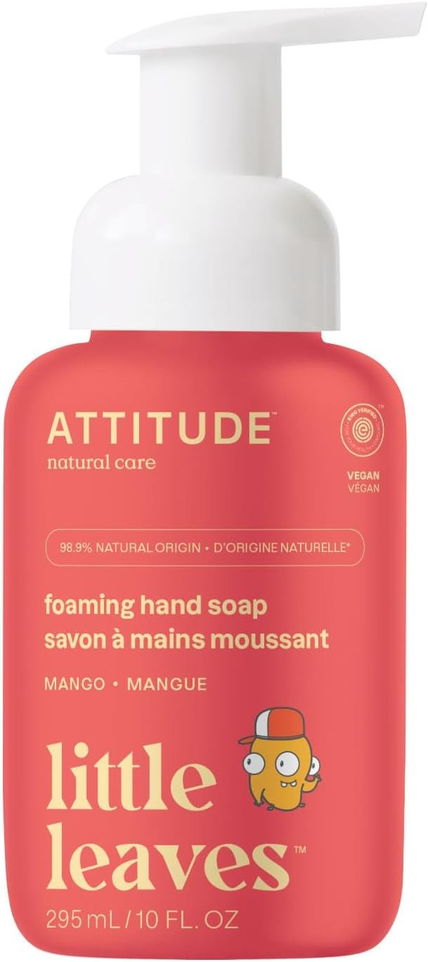 Foaming Hand Soap for Kids, EWG Verified, Dermatologically Tested, Plant- and